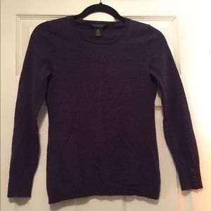 Banana republic xs purple sweater